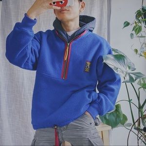 Sherpa Half Zip Pullover Sweater